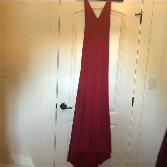 COPY - Alamour the label Red Long Gown XS - Picture 1 of 6